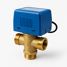 З електроприводом і електромагнітні клапана