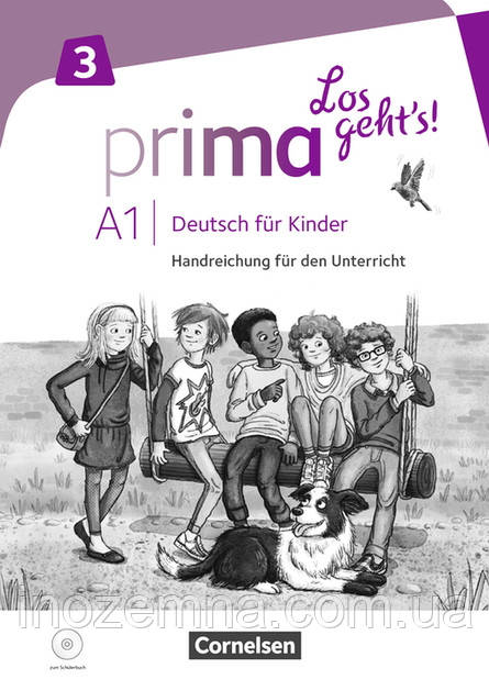 Prima Los geht's! A1.3 Handreichung und Audio-CD (книга для вчителя з аудіо CD)