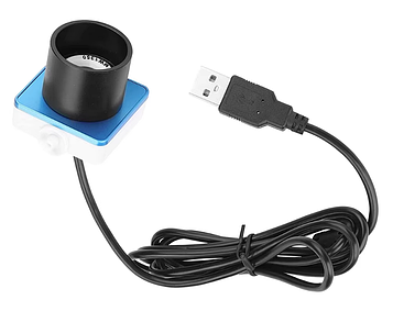 Камера веб 3 МП 1.25" кольорова RGB USB 2.0 компактна установка без драйверів