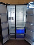 Холодильник з морозильною камерою Side-by-side Beko GN163140ZGB чорний, фото 5