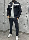 Чоловічий спортивний костюм LOUIS VUITTON CK9501 чорний, фото 3
