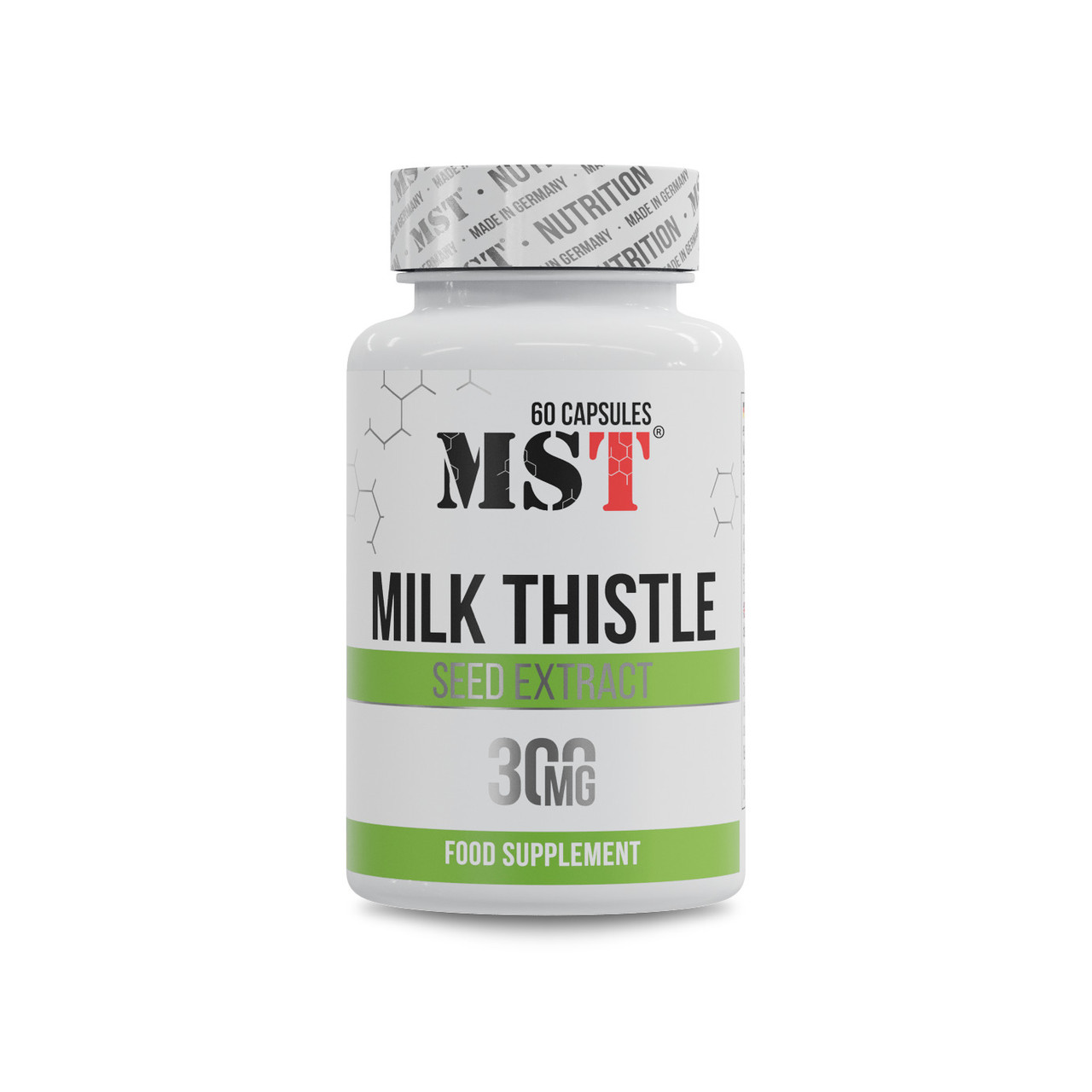 Розторопша, здорова печінка MST® Milk Thistle 60 caps, фото 1