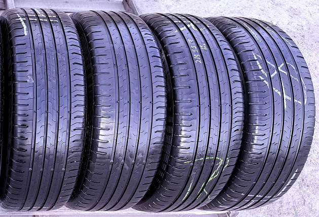 Шини легкові б/у 215/55R17 Continental ContiPremiumContact 5 (літо), фото 1