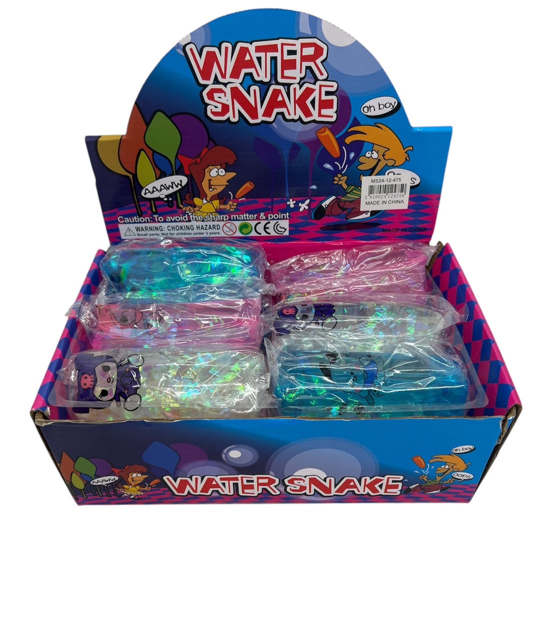 Антістрес скользун великий з блискітками Kuromi, фото 1