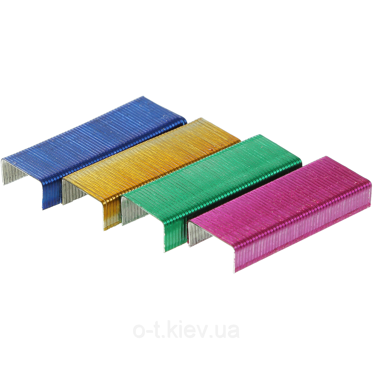 Скоби №24/6, кольорові, 1000 шт. BM.4421, фото 1