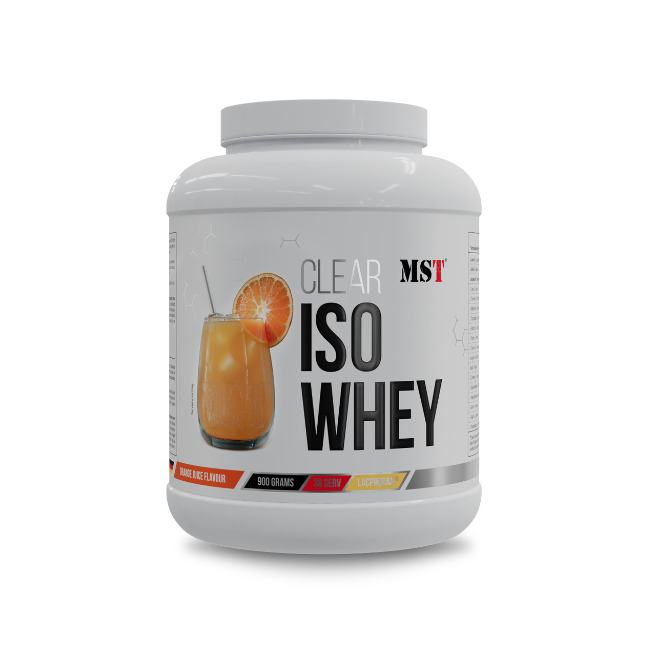 Ізолят MST® CLEAR ISO WHEY 900 g