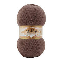 Нитки пряжа для в'язання ANGORA GOLD Ангора Голд від ALIZE Алізе № 493 коричневий