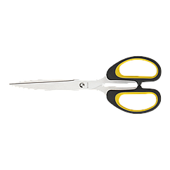 Ножиці канцелярські суцільнометалевi, 210 мм, з гумовими вставками BM.4521