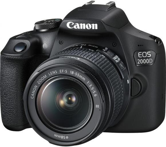Фотоапарат Canon EOS 2000D + EF-S 18-55 DC III , Гарантія