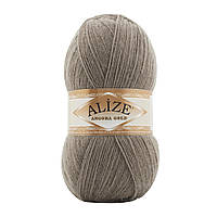 Нитки пряжа для в'язання ANGORA GOLD Ангора Голд від ALIZE Алізе № 283 сірий