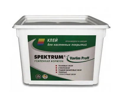 Клей SPEKTRUM Vavlim Proff для настінних покриттів (15 л)