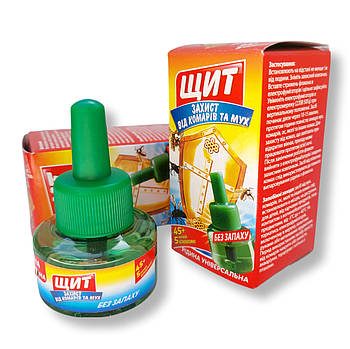 Рідина від комарів і мух Щит 45+5 ночей