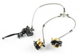 Дискова гальмівна система (у зборі, передня) ATV 110/250 FLD