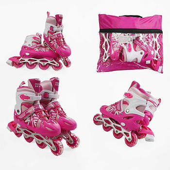 Ролики /розмір 39-43/ колір - Рожевий 41082-L G-Rich