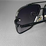 Сонцезахисні окуляри жіночі, чоловічі очки від сонця, сонячні окуляри, квадратні сонце захисні Hechpro (MT999) Ч, фото 9