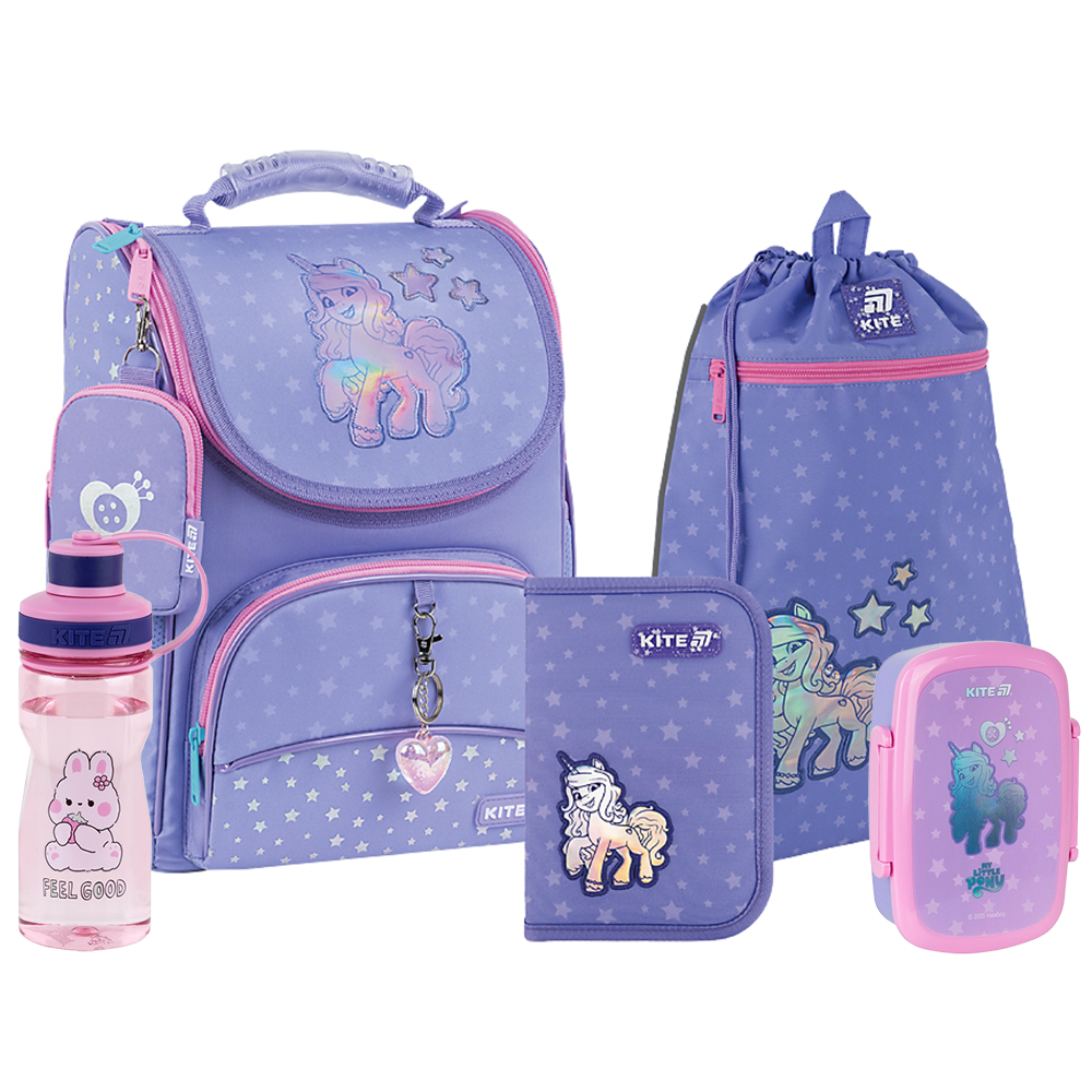 Шкільний набір Kite 5 в 1 Education My Little Pony SET_LP25-501S, фото 1