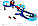 Трек Хот Вилс Дисней МакКвин Траса для стрибків Hot Wheels Mattel Disney and Pixar Cars Jumping Raceway HXJ32, фото 5
