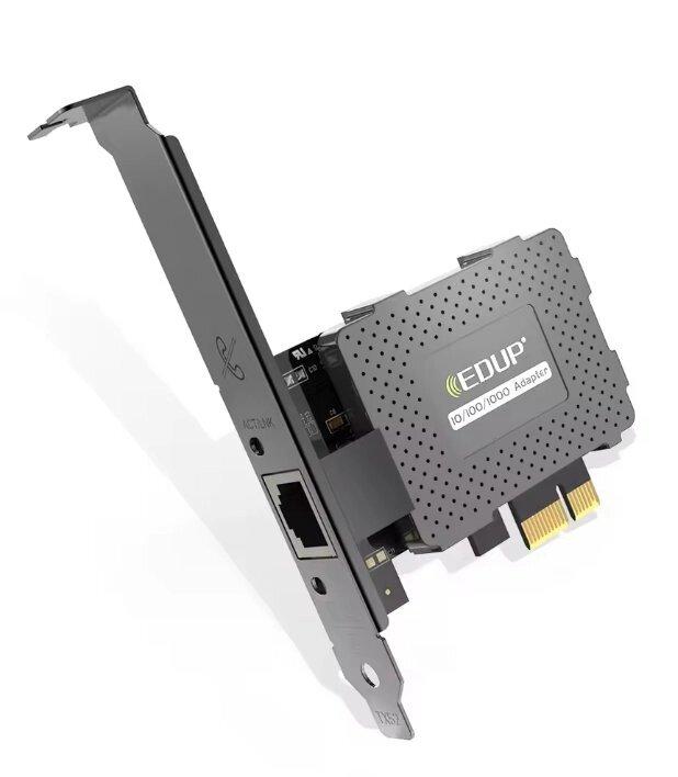 Мережева карта для ПК EP-9602GS Gigabit Ethernet, PCI-E адаптер LAN, чіп Realtek 8111F, порт RJ45
