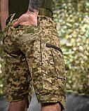 Тактичні шорти з кишенями піксель ріп-стоп PREMIUM ДЛ7039 ТМ, фото 5