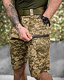 Тактичні шорти з кишенями піксель ріп-стоп PREMIUM ДЛ7039 ТМ, фото 6