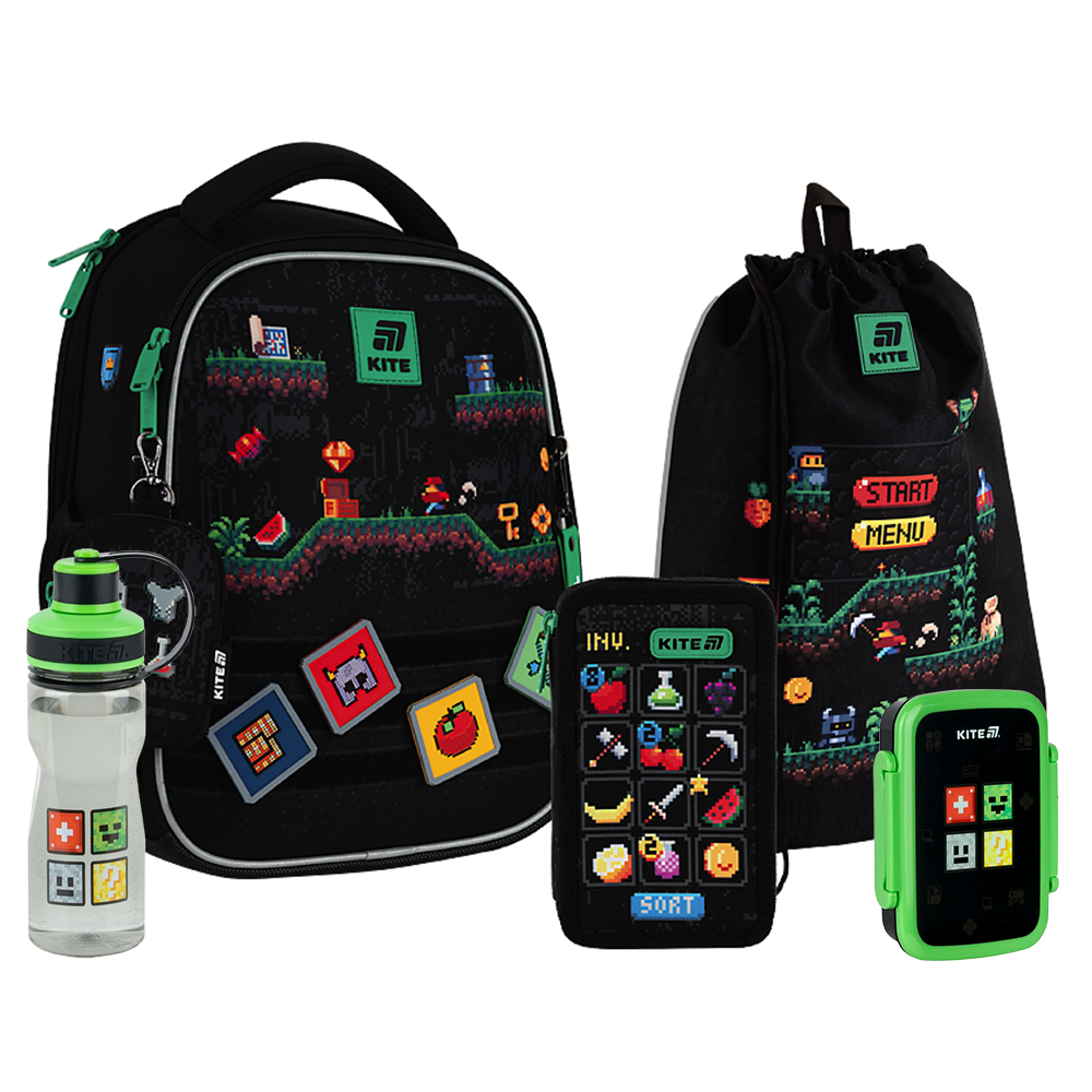 Шкільний набір Kite 5 в 1 Education Pixel Game SET_K25-555S-4