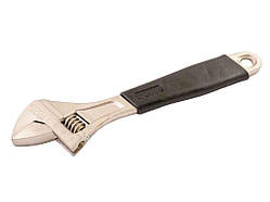 Ключ розв. гумова ручка (250мм) 76-0123 ТМ MASTER TOOL