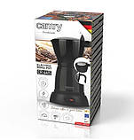 Нова європейська гейзерна кавоварка електрична Camry CR4415B із Європи з гарантією, фото 5