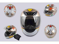 Шлем-интеграл (mod:012) (CRAZY CHICKEN) бронза XXL ТМ YOUAI