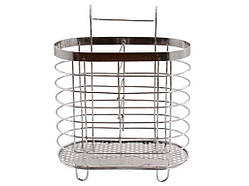 Сушарка для ложок/віделок 15х18 см овальна DD08-Z14 ТМ ZAUBERG