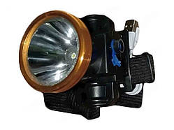 Ліхтар налобний 1 6500K Аккумулятор 500mah 7.2*7.5см (1LED) 30W B27538 ТМ STENSON