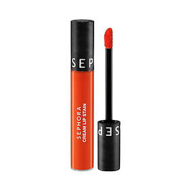 Рідка матова помада Sephora Cream Lip stain - 137 Neon Marmalade (5 ml)