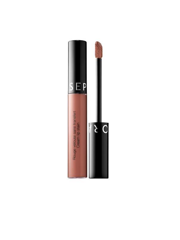 Рідка матова помада Sephora Cream Lip stain - 02 Classic Beige (5 ml)
