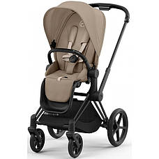 Cybex Priam 4.0 коляска 2 в 1 Cozy Beige шасі Matt Black, фото 4