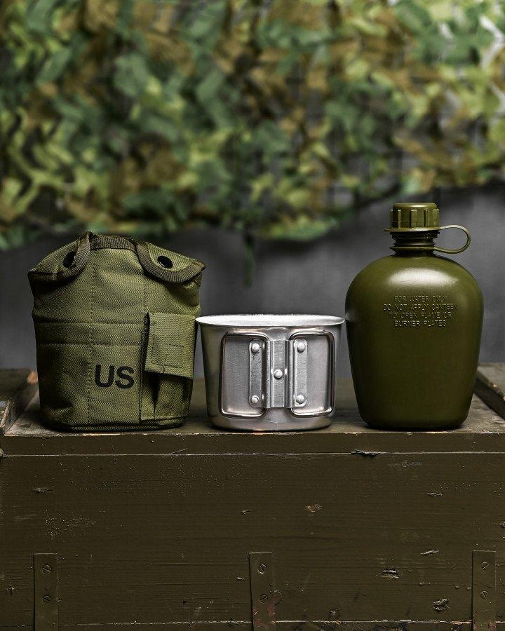 Фляга з казанком у чохлі UA Oliva