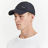 Кепка чорна Nike U NK CLUB CAP U CB SWSH L (FB5372-010), фото 4