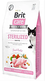 Корм для котів Brit Care Cat Grain-Free STERILIZED SENSITIVE 7 кг, фото 3