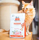 Сухий корм для котів, що живуть у приміщенні, Brit Care Cat Indoor Anti-stress 7 кг, фото 3