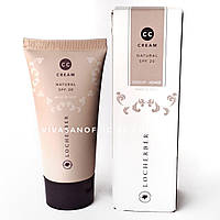 Крем CC для макіяжу SPF20 з гіалуроновою кислотою і вітаміном C 30мл Natural Locherber Swiss product