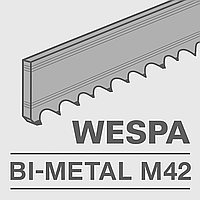 Полотна WESPA BITEC M42plus для стрічкових пил по металу