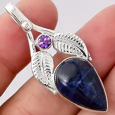 Содаліт кулони та підвіски