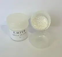 Гліттер Mega Silver, 5г