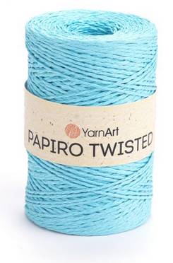 Рафія Papiro Twisted YarnArt-1304 бірюза, фото 1