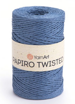 Рафія Papiro Twisted YarnArt-1305 джинс, фото 1