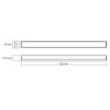 LED світильник лінійний VIDEX BN03 30W 0.6М 5000K 220V Black, фото 8