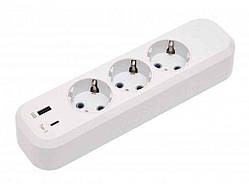 Колодка 3-а земля USBType C 7161 ТМ LUXEL