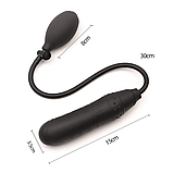 Анальний розширювач у вигляді фалосу, Анально-вагінальний фалоімітатор з грушею, Стимулятор ануса та вагіни, І, фото 7