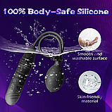 Анальний розширювач у вигляді фалосу, Анально-вагінальний фалоімітатор з грушею, Стимулятор ануса та вагіни, І, фото 10