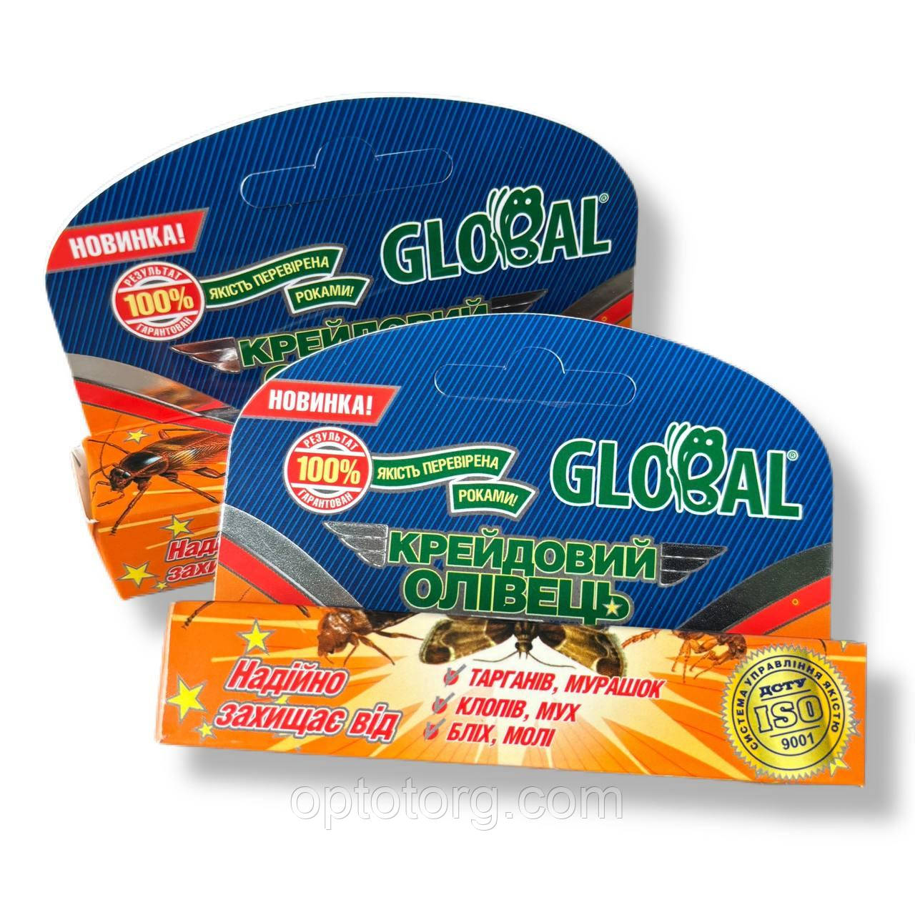 Крейда від тарганів та мурах Глобал Global, фото 1