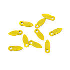 Анкера для рукоділля 17 мм жовтого кольору 10 шт AKM004, фото 2