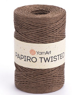 Рафія Papiro Twisted YarnArt-1316 какао, фото 1